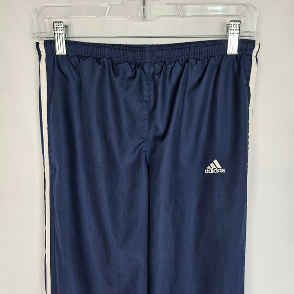 Adidas Navy Blue Athletic Pants with Zippered Ankle, Size Small - Picture 7 of 13